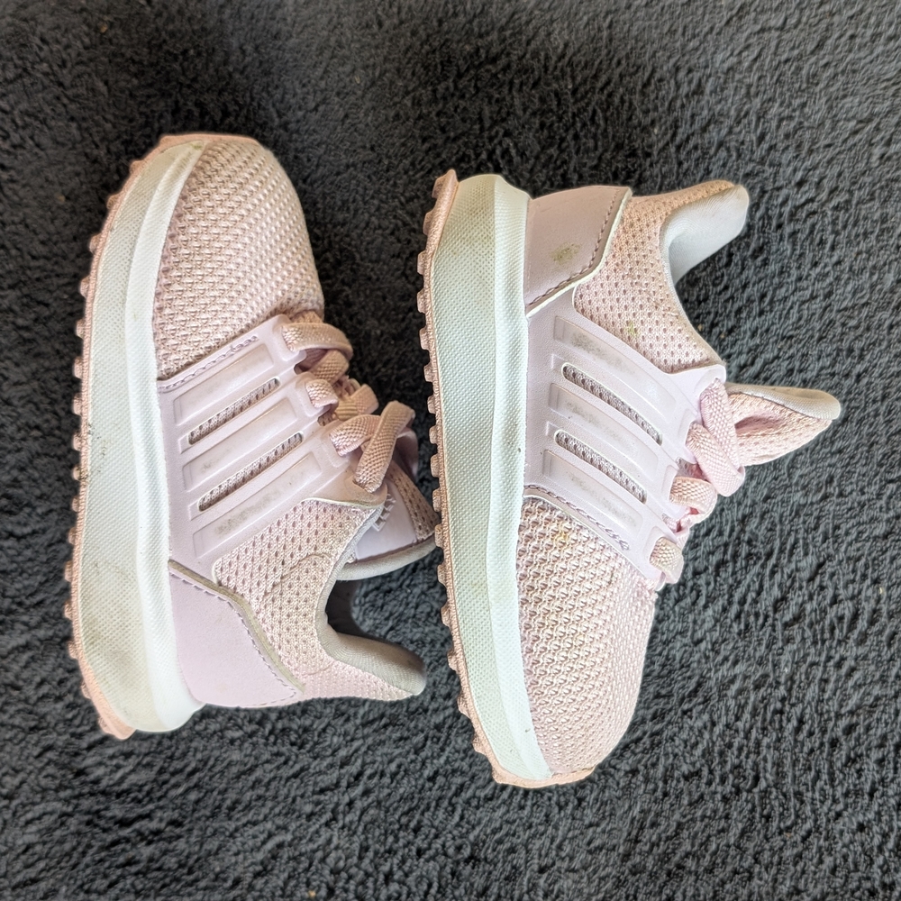 adidas Light Pink Baby Walker Shoes